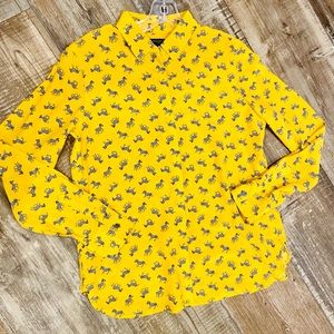 Cute Silk banana republic blouse
